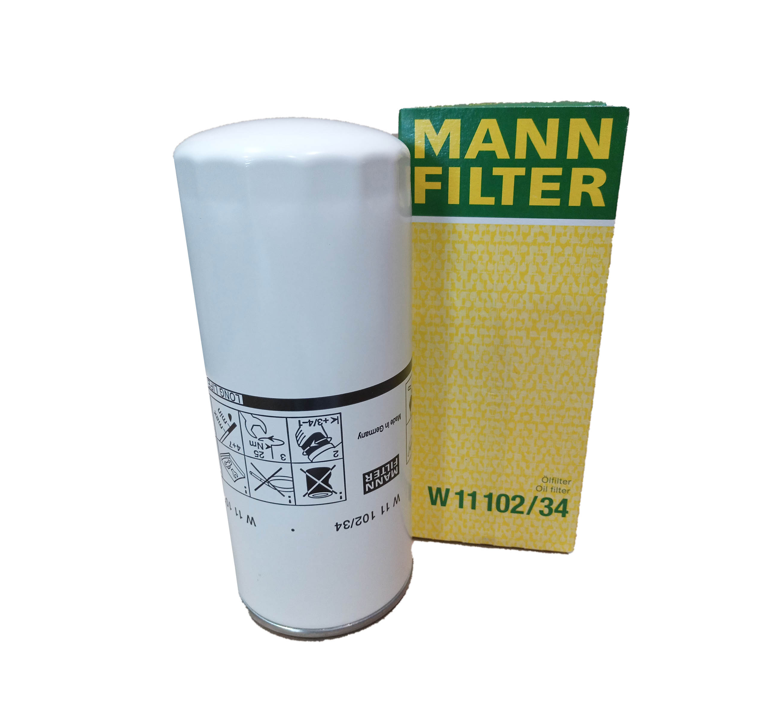 MANN-FILTER Oil Filter W11025 - For Commercial Vehicles - Image 2